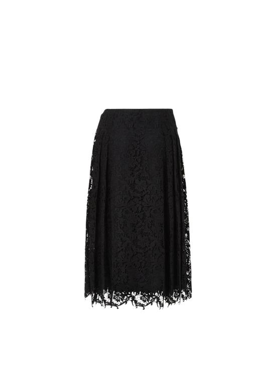 26FW 펜디 미디 스커트 FQ7762 B1U2F0QA1 BLACK - FENDI