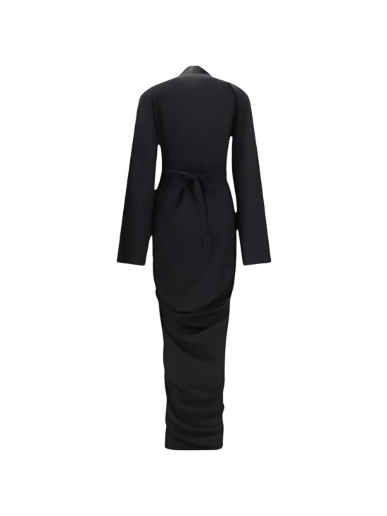 26FW 릭 오웬스 미디 원피스 RP02F5501 HY09 BLACK - RICK OWENS