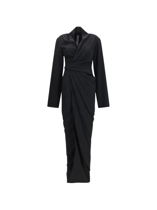 26FW 릭 오웬스 미디 원피스 RP02F5501 HY09 BLACK
