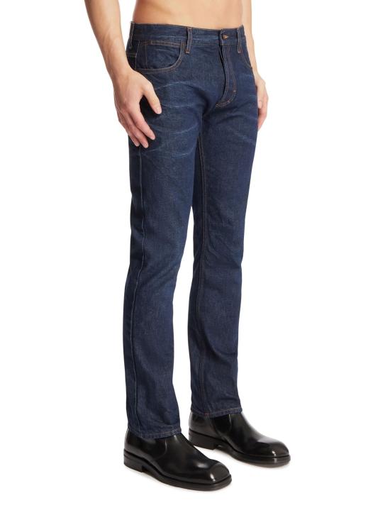 26FW 구찌 GG 코튼 데님 자카드 팬츠 875568 XDDGX4011 DENIM BLUE - GUCCI