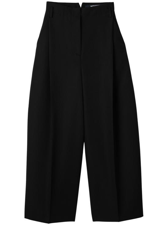 26FW 자크뮈스 스트레이트 팬츠 26HPAW00677AW00637 990 BLACK