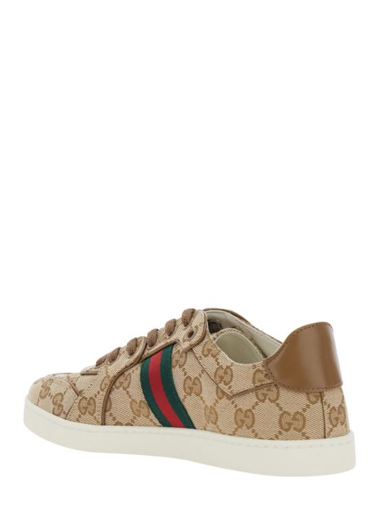 26FW 구찌 스트레치 로우탑 스니커즈 871611 FAF489644 BEIGE - GUCCI