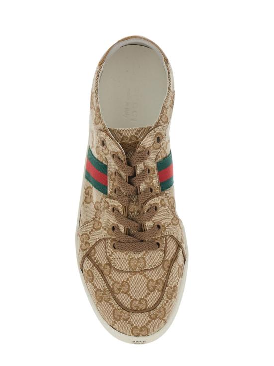 26FW 구찌 스트레치 로우탑 스니커즈 871611 FAF489644 BEIGE - GUCCI