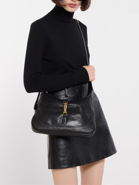 26FW 구찌 재키 1961 미디움 숄더백 863136 AAGDJ1000 BLACK - GUCCI