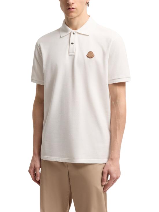26FW 몽클레어 폴로 티셔츠 L20918A00013 84556032 WHITE - MONCLER