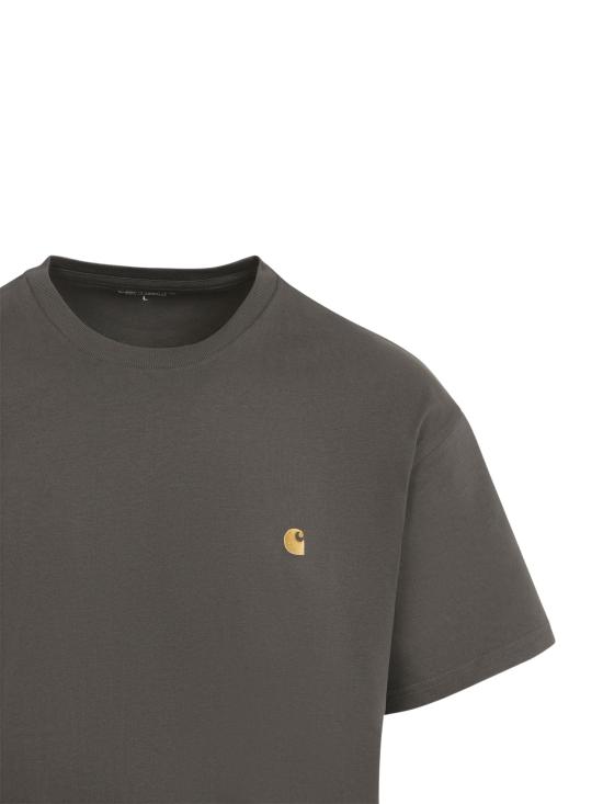 26FW 칼하트 WIP 숏슬리브 체이스 티셔츠 I026391 3X9XX GREY - CARHARTT WIP