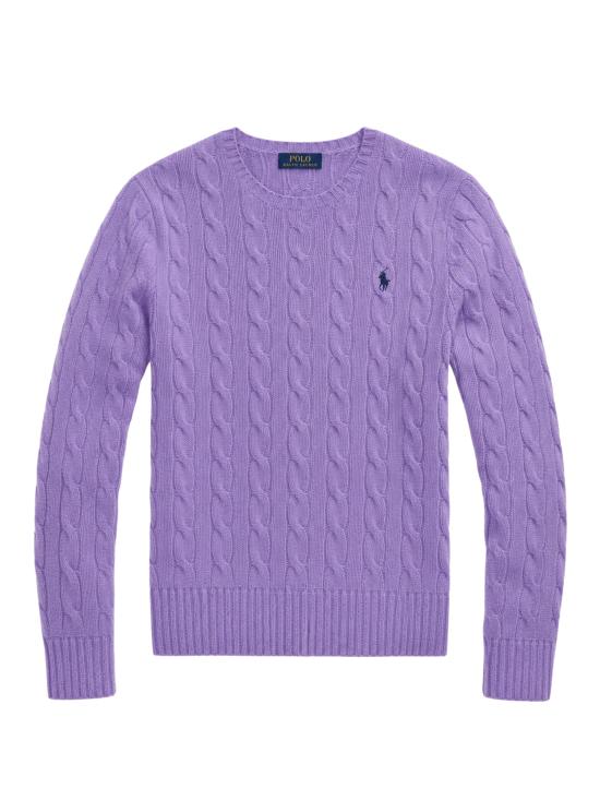 26FW 랄프 로렌 스웨터 211971865 502 VIOLET