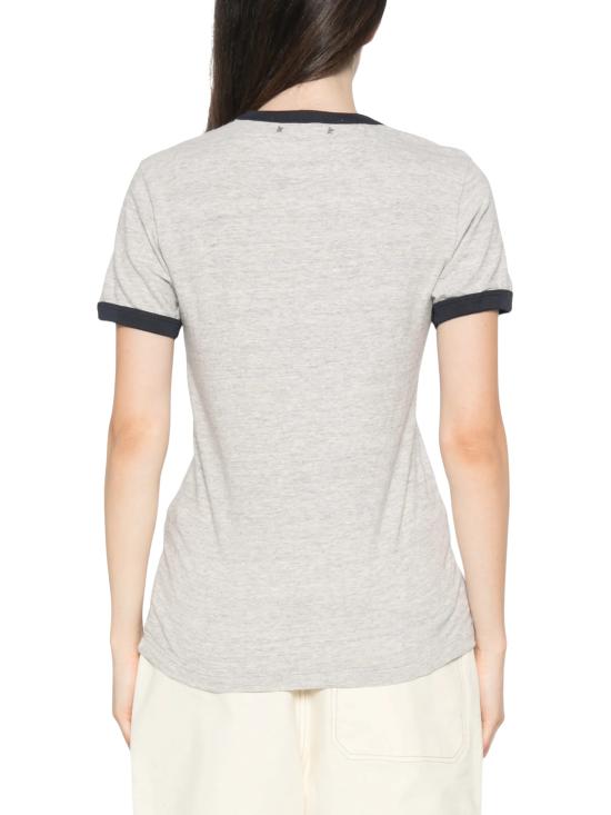 26FW 골든구스 반팔 티셔츠 GWP02768 P00264260717 GREY - GOLDEN GOOSE
