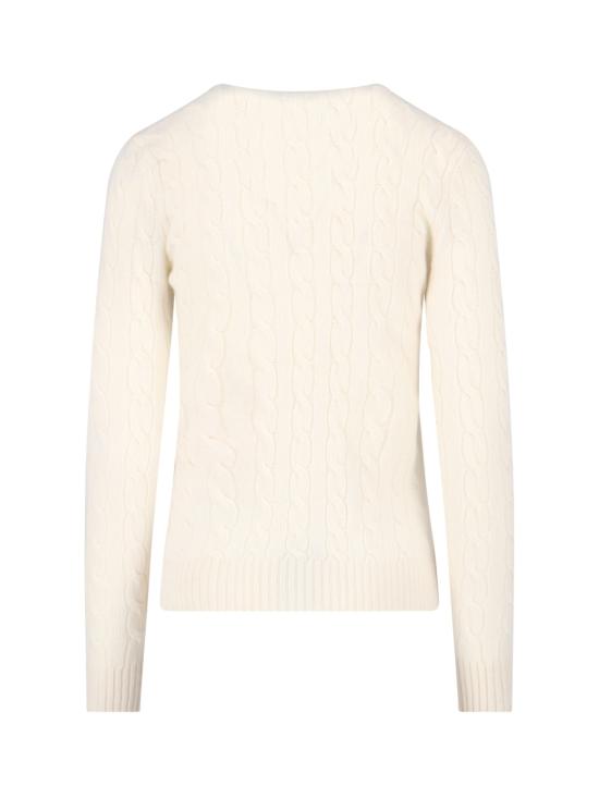 26FW 랄프 로렌 스웨터 211971865 001 WHITE - RALPH LAUREN