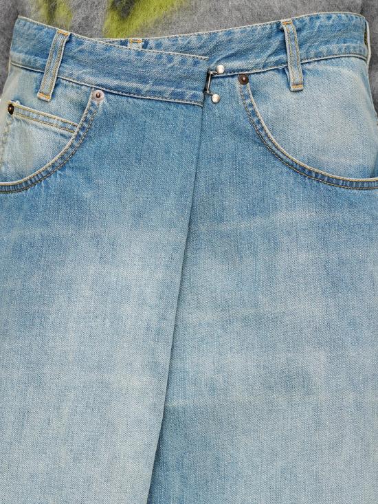26FW 마르지엘라 미디 스커트 S51ME0066 M30034962 DENIM BLUE - MAISON MARGIELA