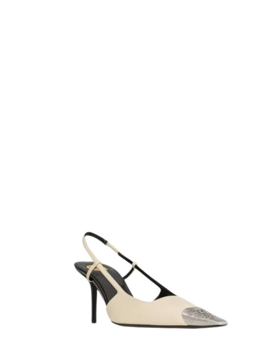 26FW 생로랑 힐/펌프스 869550 AAFGC9204 WHITE - SAINT LAURENT