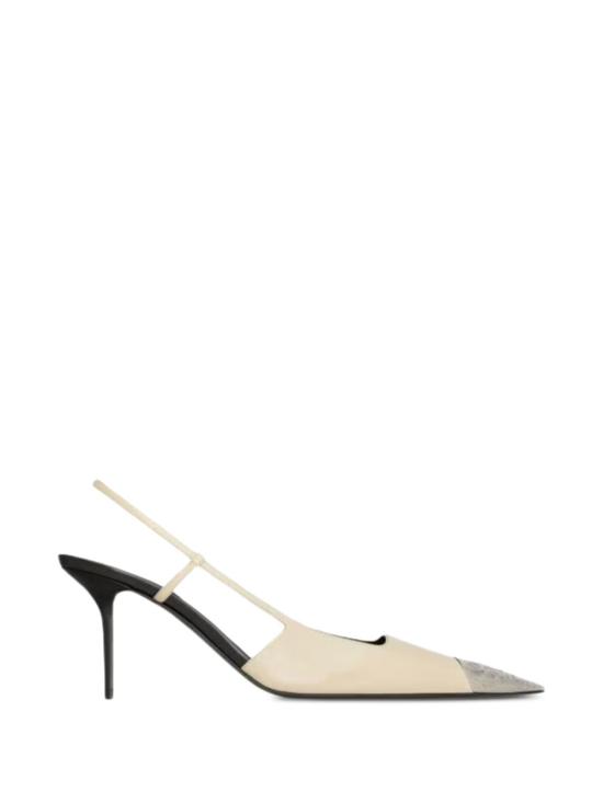 26FW 생로랑 힐/펌프스 869550 AAFGC9204 WHITE - SAINT LAURENT