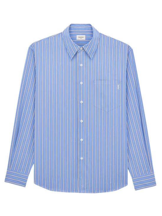26FW 생로랑 셔츠 A001QB Y2O084272 LIGHT BLUE