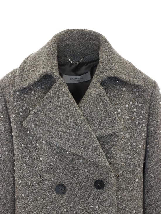 26FW 골든구스 코트 GWP02739 P00258460421 GREY - GOLDEN GOOSE