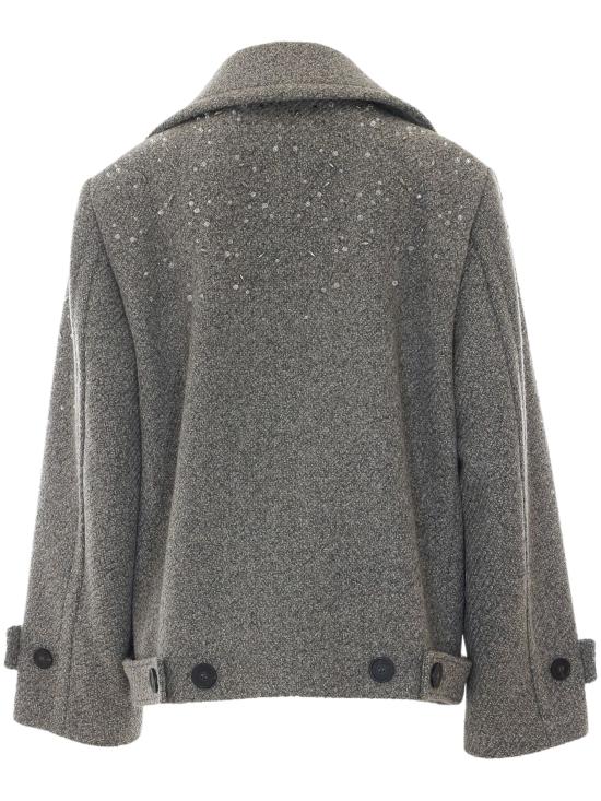 26FW 골든구스 코트 GWP02739 P00258460421 GREY - GOLDEN GOOSE
