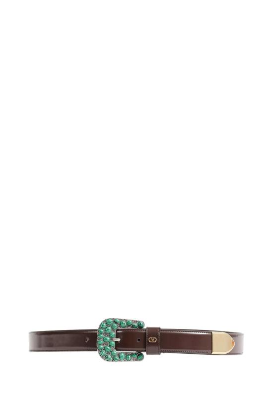 26FW 발렌티노 가라바니 벨트 9Y2T0SQ2CXZ 0KW MARRONE SCR MALACHITE