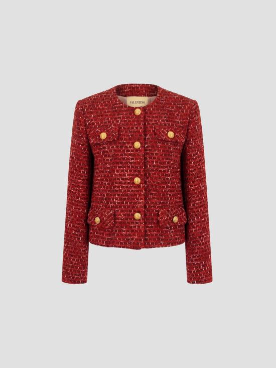26FW 발렌티노 가라바니 자켓 9B3CE615ACQ 0QM ROSSO BLU AVORIO