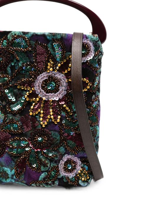 26FW 드리스 반 노튼 토트백 01315074300 401 PURPLE - DRIES VAN NOTEN
