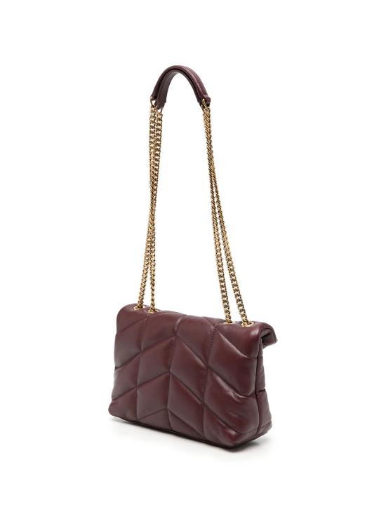 26FW 생로랑 토이 푸퍼 램스킨 숄더백 759337 1EL07 6197 LT HOT WINE - SAINT LAURENT