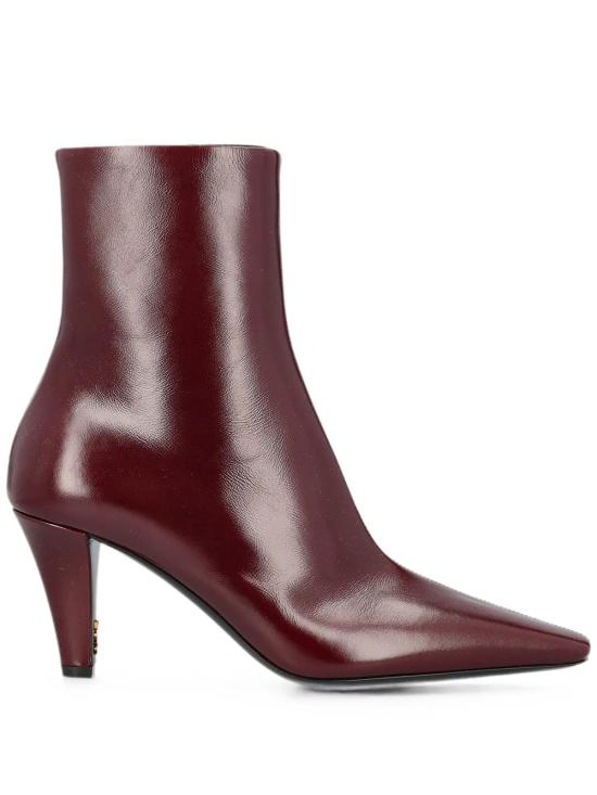 26FW 생로랑 부츠 806671 AAEHW 6629 VINTAGE BORDEAUX