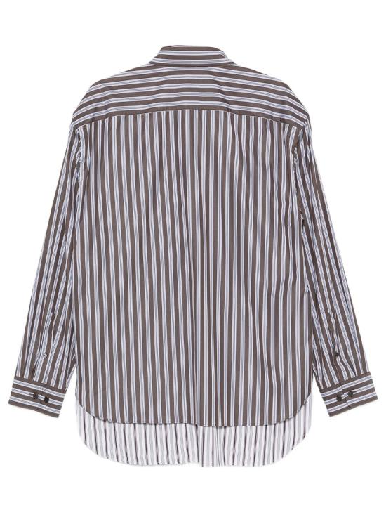 26FW 드리스 반 노튼 반팔 셔츠 0207234023 703 BROWN - DRIES VAN NOTEN