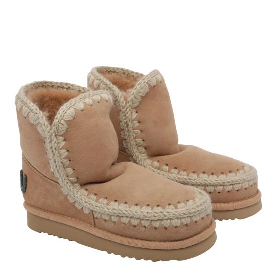26FW 모우 에스키모 18 글리터 로고 부츠 101050A SAV BEIGE - MOU