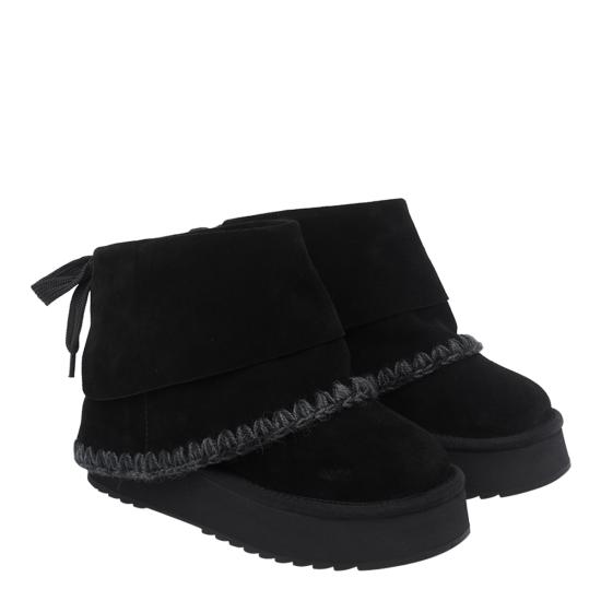 26FW 모우 부츠 681015A BKBK BLACK - MOU