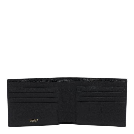 26FW 살바토레 페라가모 간치니 반지갑 775650 661457NERO BLACK - SALVATORE FERRAGAMO