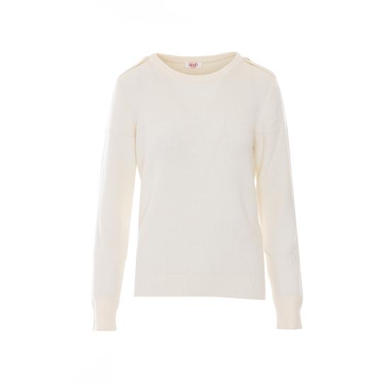 26FW 리우조 스웨터 TF6087MS75L 10701 WHITE