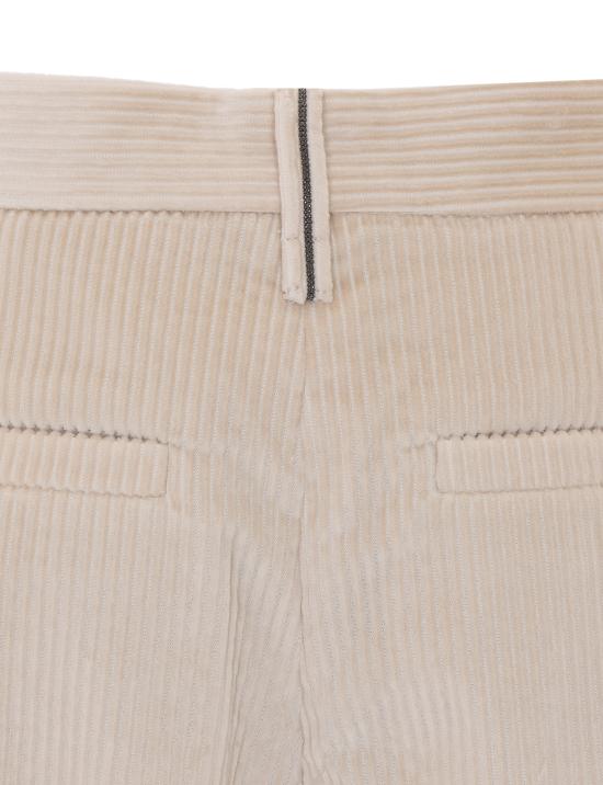 26FW 브루넬로 쿠치넬리 팬츠 MA180P8492 C9815 WHITE - BRUNELLO CUCINELLI