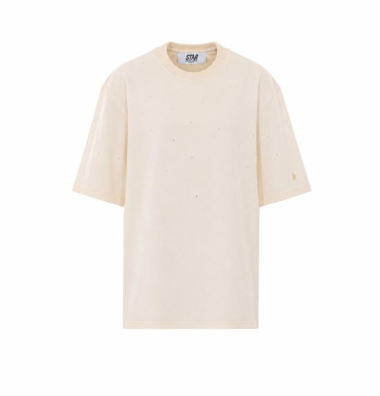 26FW 골든구스 반팔 티셔츠 GUP01873 P00242111616 WHITE