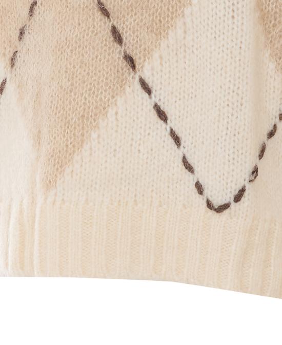 26FW 발렌타인 스웨터 B1P897 3W05898135 BEIGE - BALLANTYNE