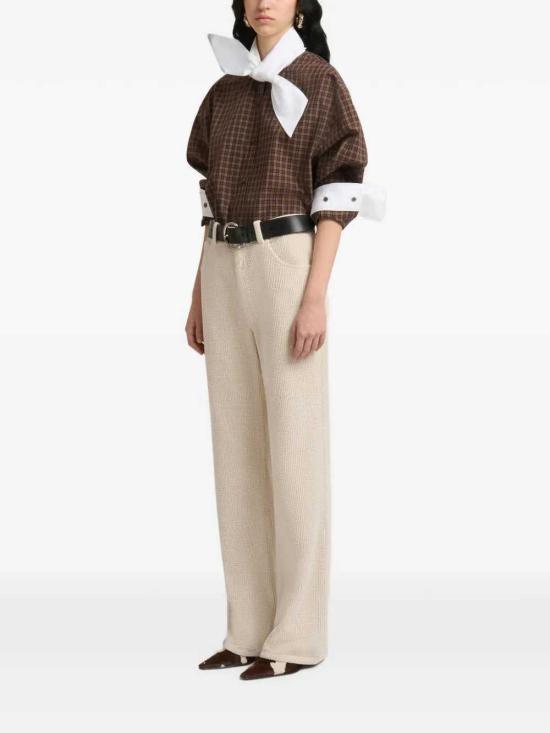 26FW 마르니 스트레이트 팬츠 PAMA0657G0USCZ28 00W15 FOG - MARNI