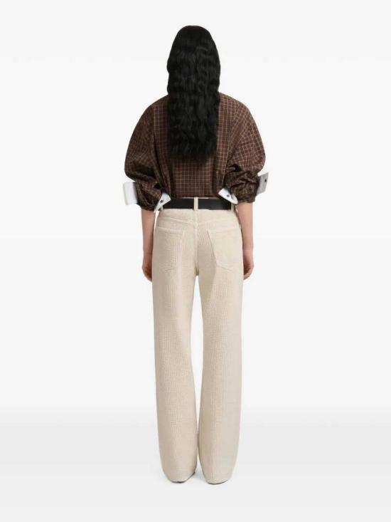 26FW 마르니 스트레이트 팬츠 PAMA0657G0USCZ28 00W15 FOG - MARNI