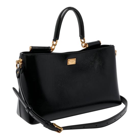 26FW 돌체앤가바나 Medium Vittoria calfskin 핸드백 BB7896 AZ00080999 BLACK - DOLCE & GABBANA