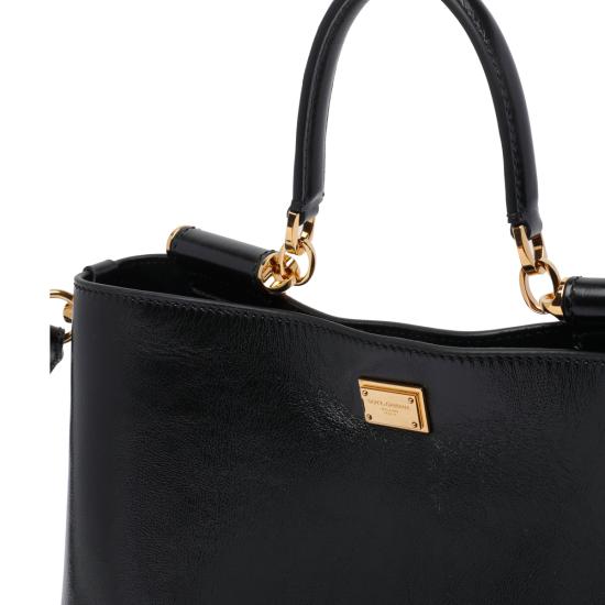 26FW 돌체앤가바나 Medium Vittoria calfskin 핸드백 BB7896 AZ00080999 BLACK - DOLCE & GABBANA