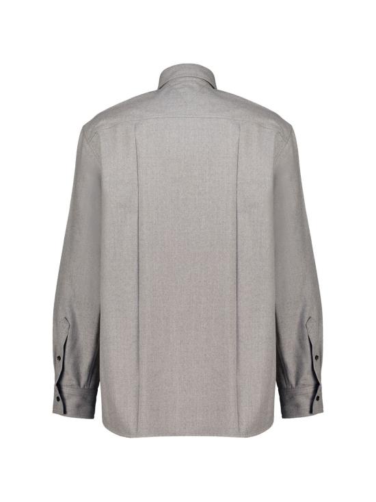 26FW 보테가베네타 셔츠 A001N4V6YL0 1160 STERLING MELANGE - BOTTEGA VENETA