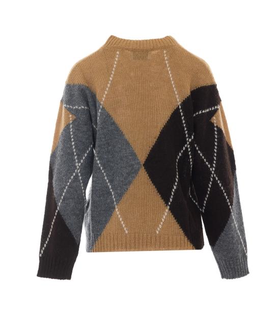 26FW 알파스튜디오 스웨터 8550C 2361 BROWN - ALPHA STUDIO