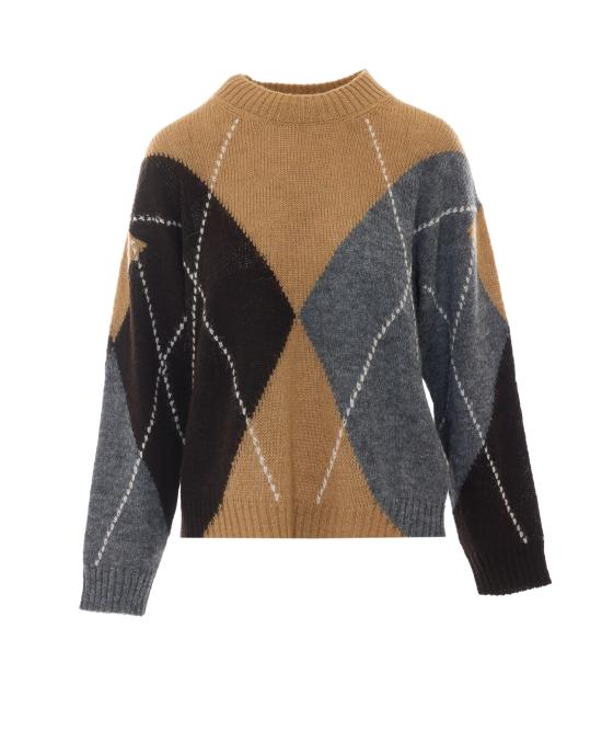 26FW 알파스튜디오 스웨터 8550C 2361 BROWN