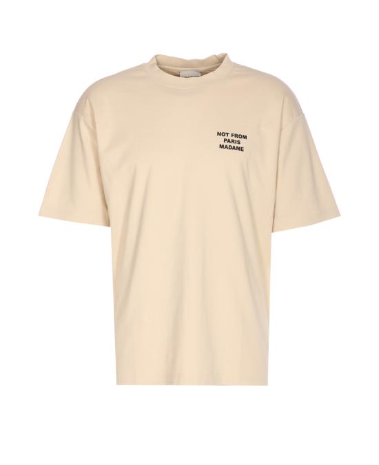 26FW 드롤드무슈 반팔 티셔츠 TS203 CO002MT BEIGE