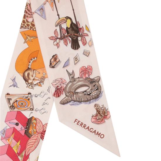 26FW 살바토레 페라가모 머플러/스카프 795109 321281ROSA PINK - SALVATORE FERRAGAMO