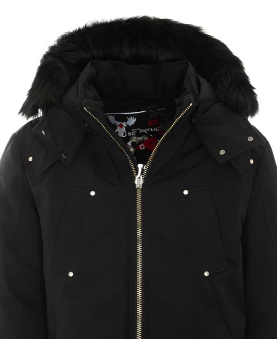 26FW 무스너클 오리지널 벨라스틱 네오시어 봄버 자켓 M35MB000S 305 BLACK - MOOSE KNUCKLES