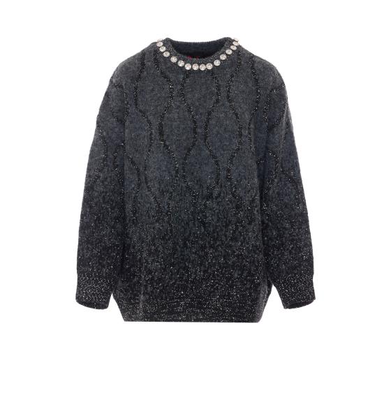 26FW 핑코 스웨터 107855 A3OZIZK GREY