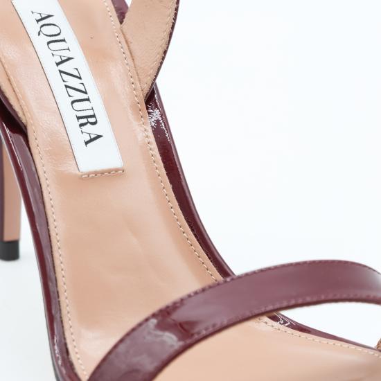 26FW 아쿠아주라 샌들 SNUMIDS0 PATMLT MERLOT - AQUAZZURA