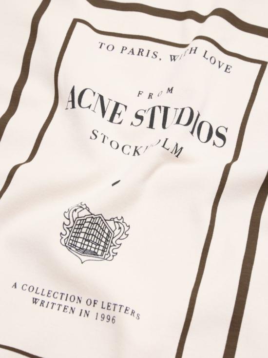 26FW 아크네 스튜디오 반팔 티셔츠 AL0543 AE2 WARM BEIGE - ACNE STUDIOS