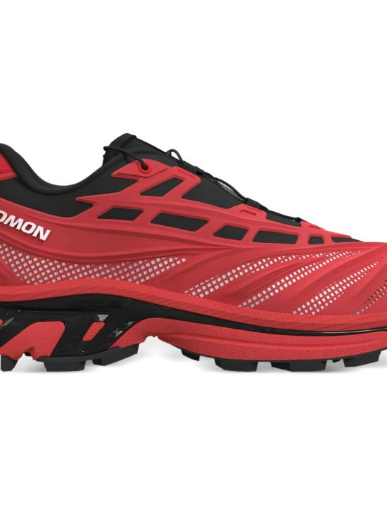 26FW 살로몬 스니커즈 L49177900 X BLACK FIERY RED WHITE - SALOMON