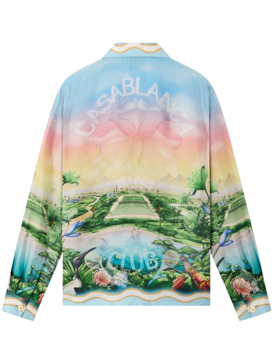 26FW 카사블랑카 셔츠 MAW26SH00604 SILKTWILL MULTICOLOR - CASABLANCA