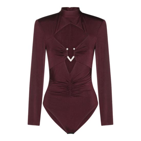 26FW 니사 탑 BODYS16732BORDEAUX Burgundy
