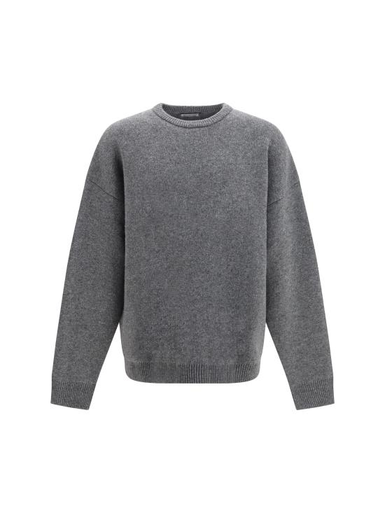 26FW 발렌시아가 스웨터 A0093VT1675 1100 GRIGIO