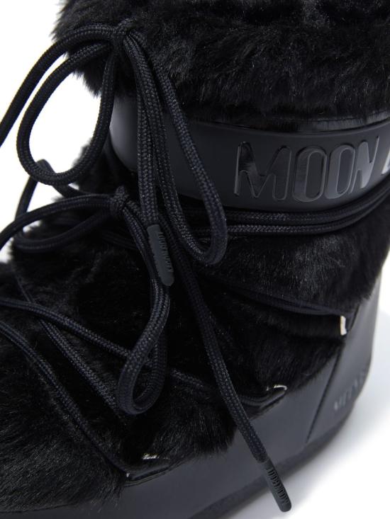 26FW 문부츠 아이콘 나일론 로우 부츠 80D1409390 N001 BLACK - MOON BOOT